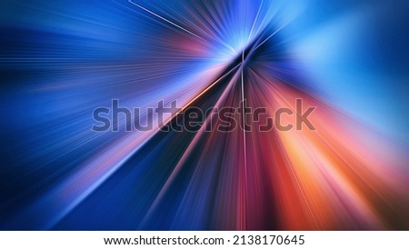 Abstract colour background with lines . Mixed media Royalty-Free Stock Photo #2138170645