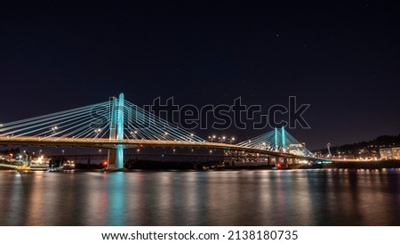 Portland Oregon Bridge Night Photography