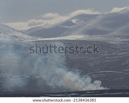 Snow covered mountains - Cairngorms