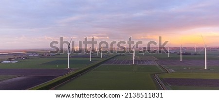 Green Energy - the wind tubines in North Frisia Germany - travel photography
