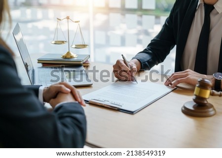 Sign the agreement The Concept of Legal Procedure and Litigation.