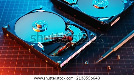 hard disk internal mechanism hardware