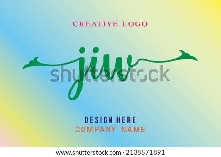 JIW lettering logo is simple, easy to understand and authoritative