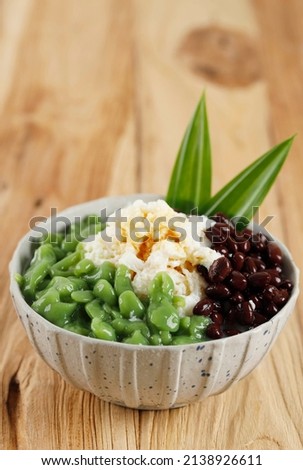 Ais Kacang Cendol or Ice kacang literally meaning bean ice, also commonly known as ABC is a Malaysian dessert