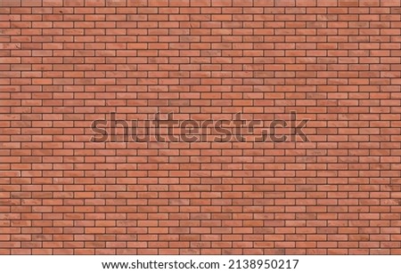 Beautiful brown block brick wall seamless pattern texture background. Royalty-Free Stock Photo #2138950217