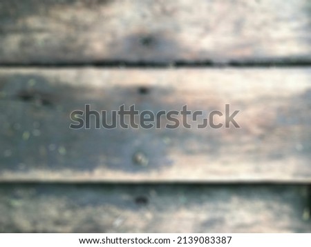 defocused abstract background of wooden path