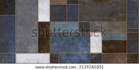 Digital colourful wall tiles and abstract wallpapers designs with different pattern for kitchen, bathroom and living room multi Coloured wall tiles Decor For home, glass design, web page background. Royalty-Free Stock Photo #2139260201