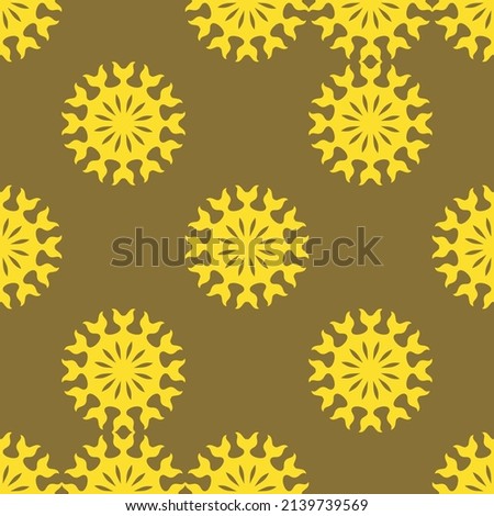 Modern decorative floral pattern. Luxury texture for wallpaper, invitation, decor, fabric. Vector illustra