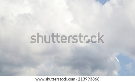 Cloudy sky 16:9 abstract background.