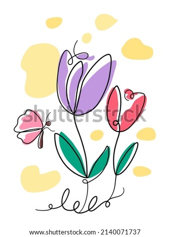 Vector collection of floral elements designed in doodle style tel. for decorations, cards, digital prints, paper patterns, garment patterns, pillows, spring themed decorations, fabrics patterns 