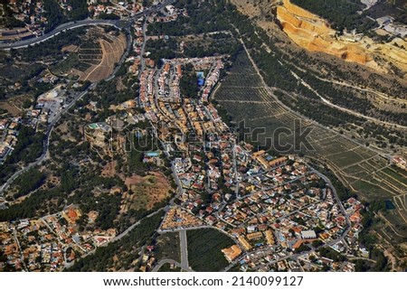 Housing development at La Nucia with Stone Quarry  - Valencian Community -Spain-