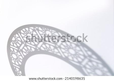 Overlay Arabesque shadow, you can use it as a background or overlay layer. Royalty-Free Stock Photo #2140198635