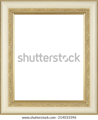 art picture frame golden