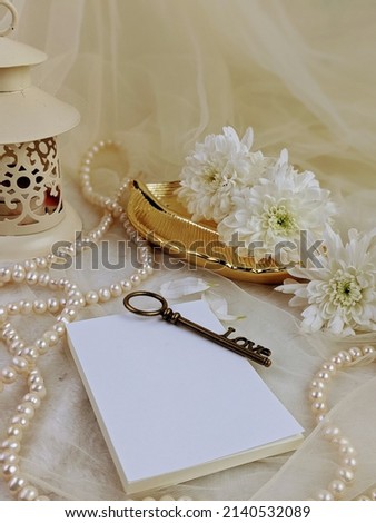 white fresh flowers with white background