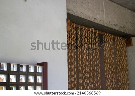Decoration industrial style loft cafe, stock photo
