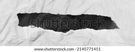 pieces of torn paper texture background with copy space for text