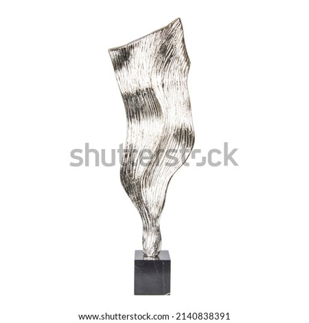 decorative object luxury accessory for interior design isolated on white background Royalty-Free Stock Photo #2140838391