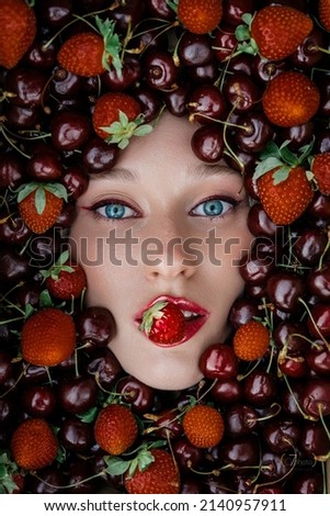 Summery Berries with Nastya Cherry and Strawberry