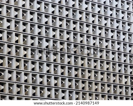 Abstract texture of building decoration