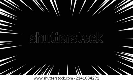 White line concentrated line vector material Royalty-Free Stock Photo #2141084291