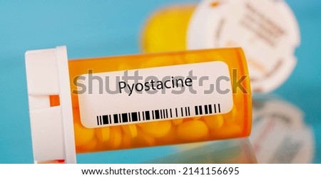 Pyostacine. Pyostacine pills in RX prescription drug bottle