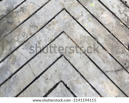 Arrow paving cement floor texture background