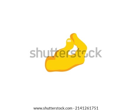 Pinched Fingers gesture emoji icon. Vector Finger Purse gesture emoticon. Pinched Fingers icon Royalty-Free Stock Photo #2141261751