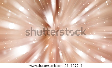 abstract background. explosion of brown lights background. star 