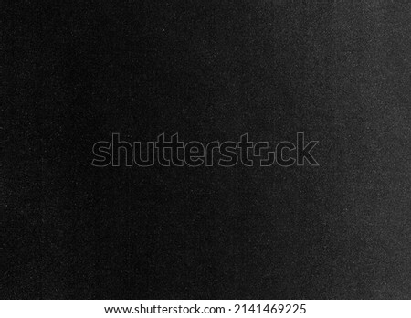 Realistic Paper Copy Scan Texture Photocopy. Grunge Rough Black Distressed Film Noise Grain Overlay Texture. Royalty-Free Stock Photo #2141469225