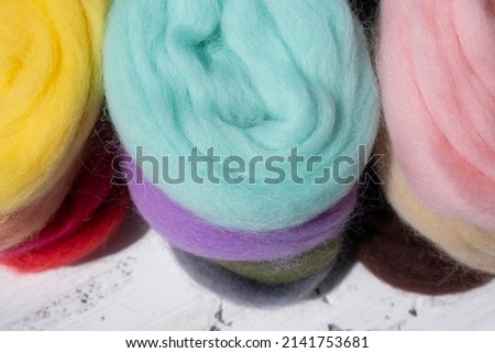 colored raw felt for hobby