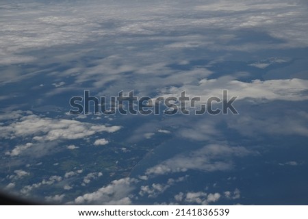 Aerial photo Cloud sea Japan