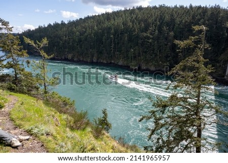 Deception Pass State Park In Washington State Royalty-Free Stock Photo #2141965957