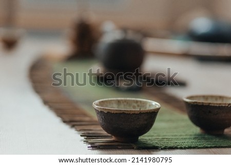 tea, tea ceremony. tea room, ritual, meditation Royalty-Free Stock Photo #2141980795