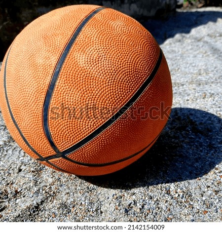 basketball on the sand, children's games outside