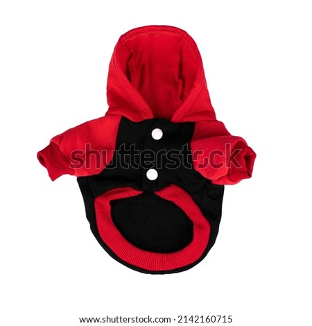 black and red jacket for dog  toys for dog and cat pet