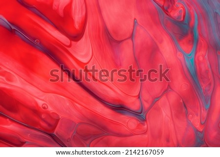 Abstract background from colorful nail lacquer,pink and blue colors.Horizontal orientation.