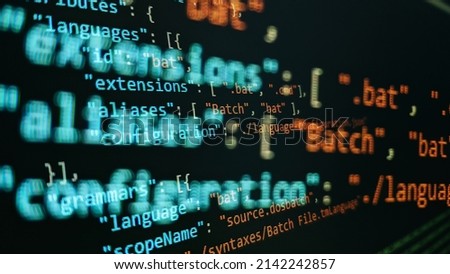 web developing programming language for website coding. mixed media background