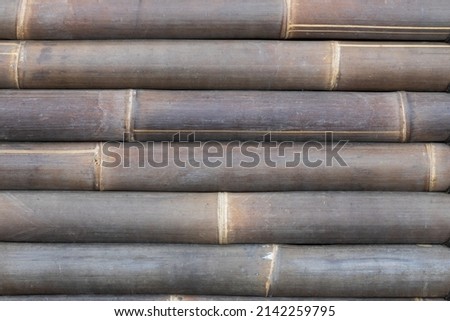 Old bamboo background with texture for banner, thick bamboo.