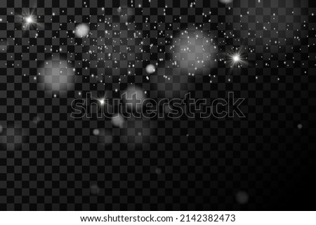 Creative concept Vector set of glow light effect stars bursts with sparkles isolated on black background. For illustration template art design, banner for Christmas celebrate, magic flash energy ray.