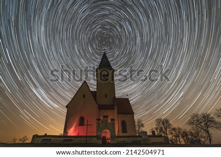 The Church of St. James in Chvojna dates from the 13th century. It is located alone on a hill above the baroque farm Chvojen in the cadastral area of ​​Benešov near Prague.