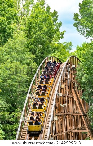 The Beast at Kings Island Royalty-Free Stock Photo #2142599513
