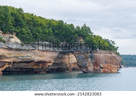 Pictured Rocks National Lakeshore, Upper Peninsula, Michigan, USA	