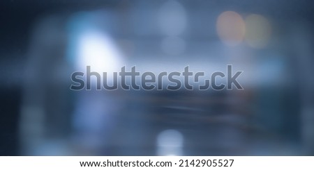 blurred abstract light background art with blue background
