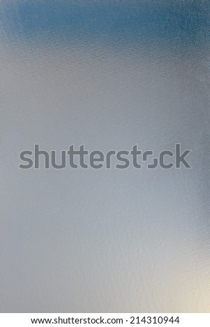 Texture of frosted glass in office