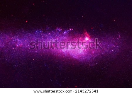 Beautiful, bright space nebula. Elements of this image furnished by NASA. High quality photo