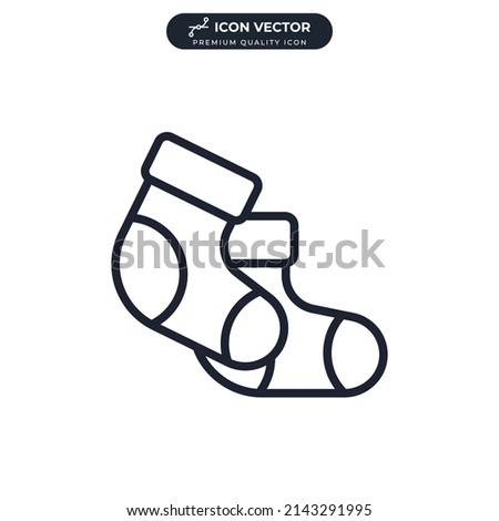 bootees icon symbol template for graphic and web design collection logo vector illustration