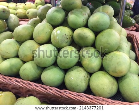 Mango fruit in fruit shop