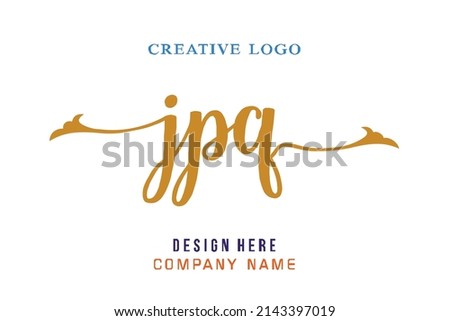 JPQ  lettering logo is simple, easy to understand and authoritative