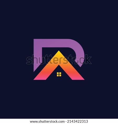 R+A=Home Logo Design For Your Brand.
