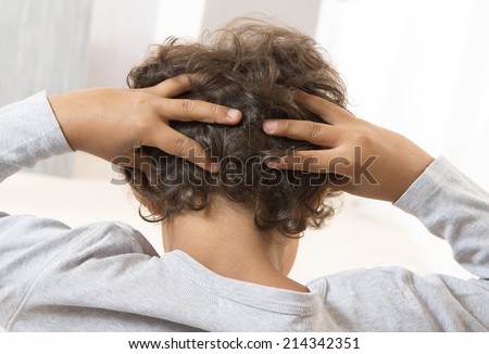 Itchy Scalp from Head Lice